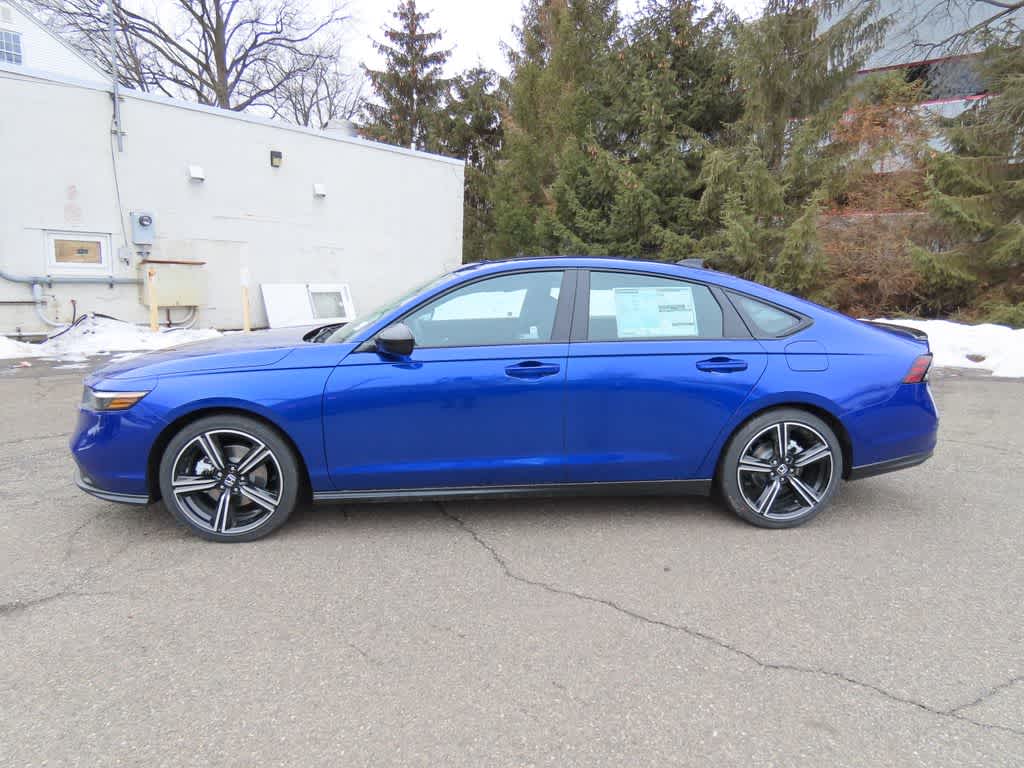 2026 Honda Accord Hybrid — rear three-quarter view