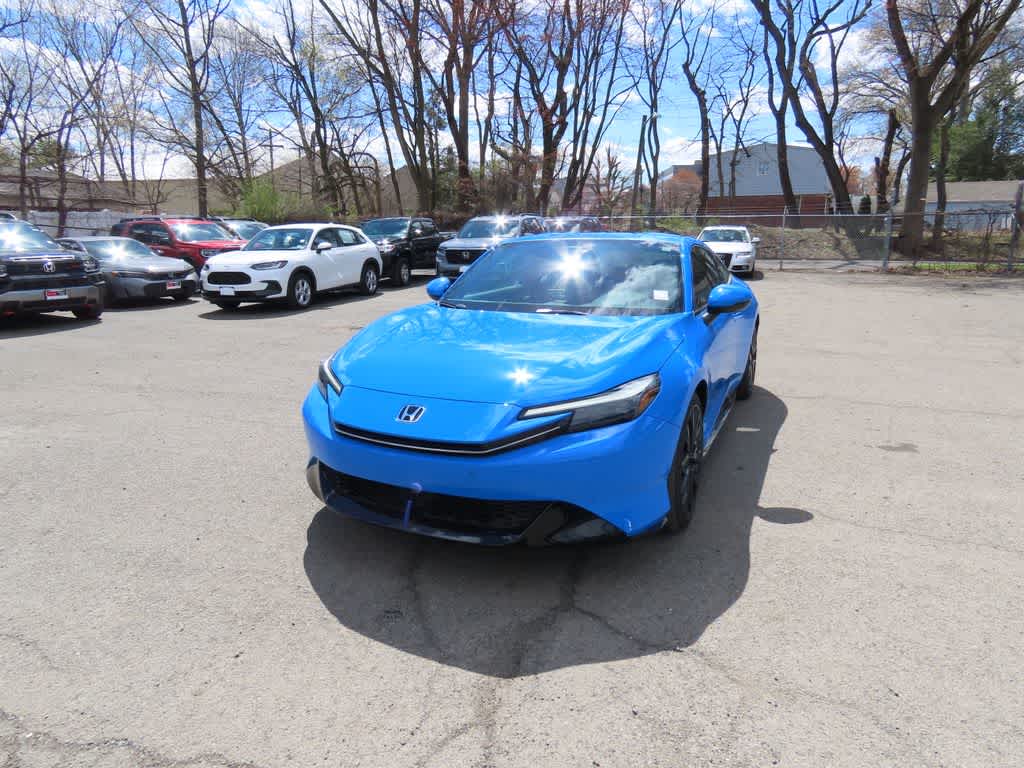 2026 Honda Prelude Coupe in Boost Blue Pearl — front three-quarter view